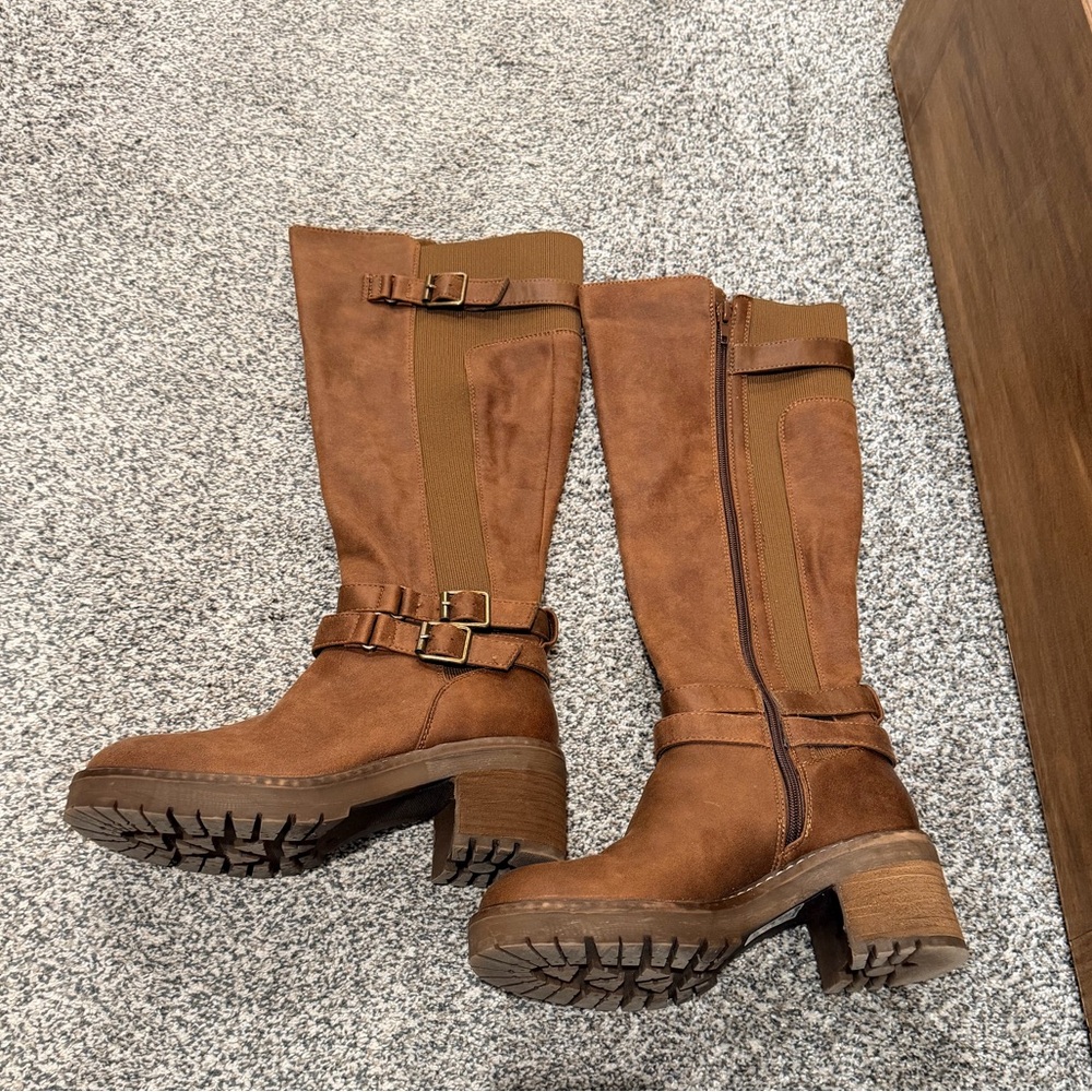 Bullboxer B-52 Tall Leather Boot Size 6
